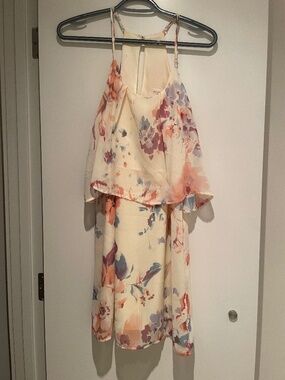 Everly Mini Dress with Top Ruffle